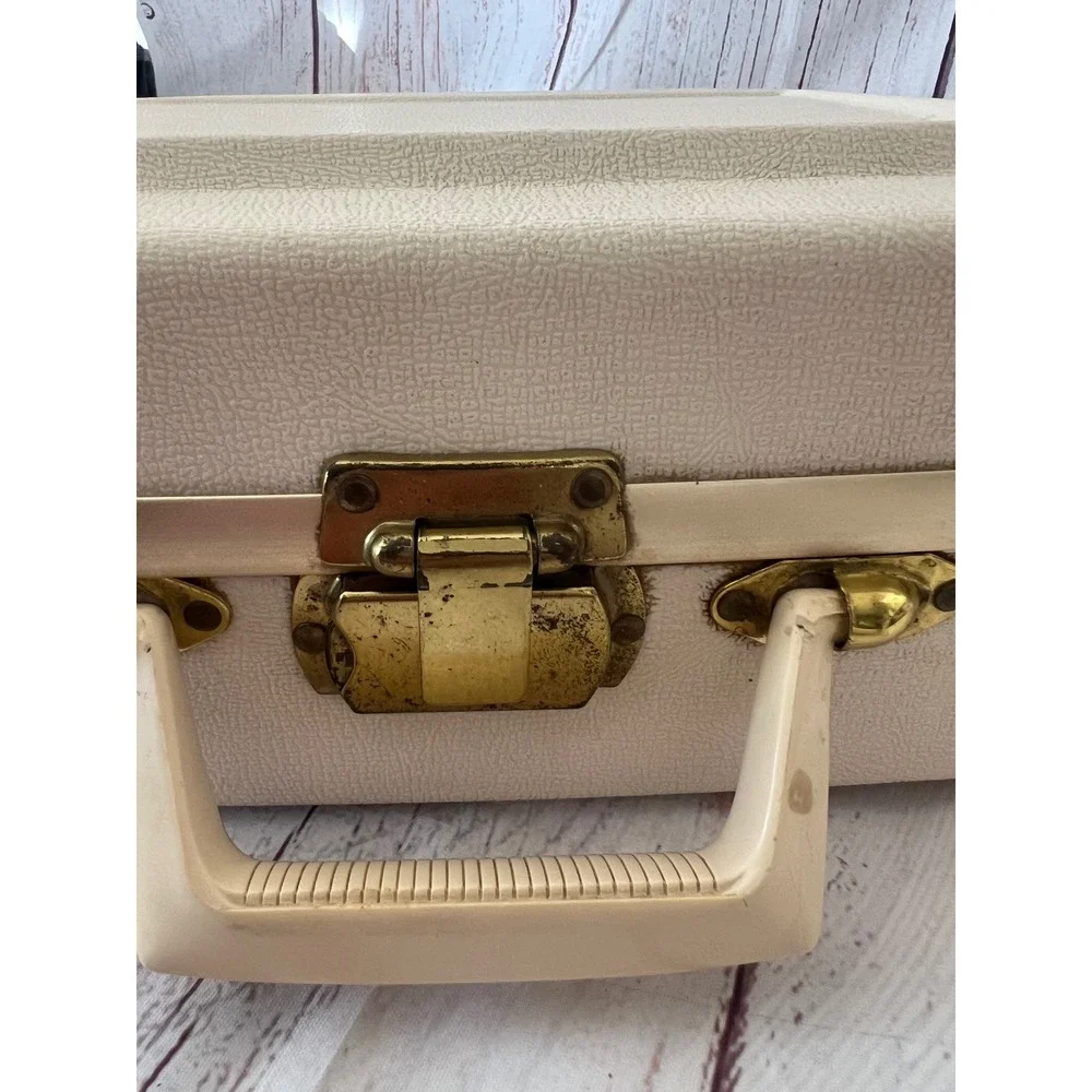 Dominion Electric Hair Dryer‎ Vanity Case Model 1805C Vintage Retro Beauty